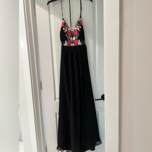 Formal black dress size 4P